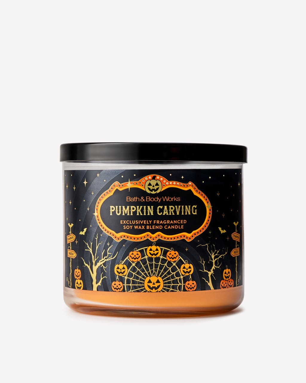 Pumpkin Carving 3-Wick Candle
