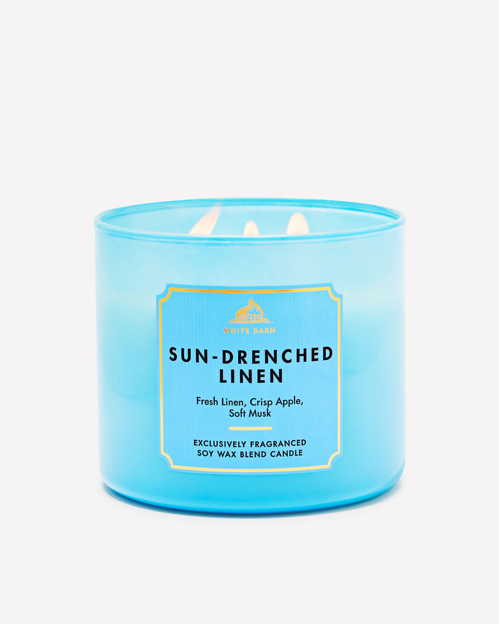 Sun-Drenched Linen 3-Wick Candle