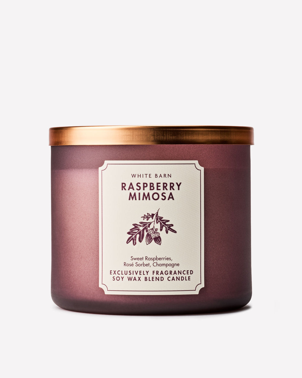 Raspberry Mimosa 3-Wick Candle