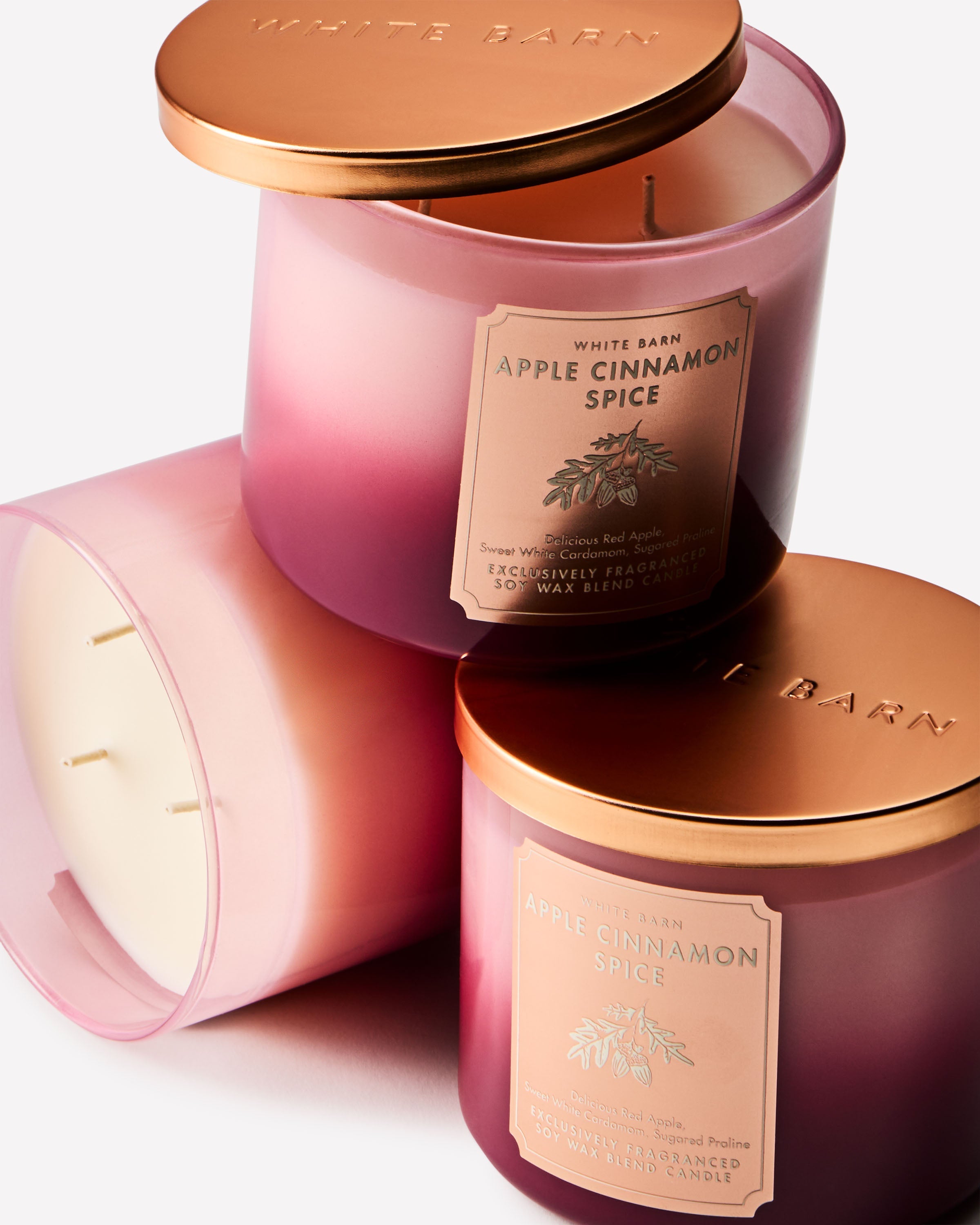 Apple Cinnamon Spice 3-Wick Candle