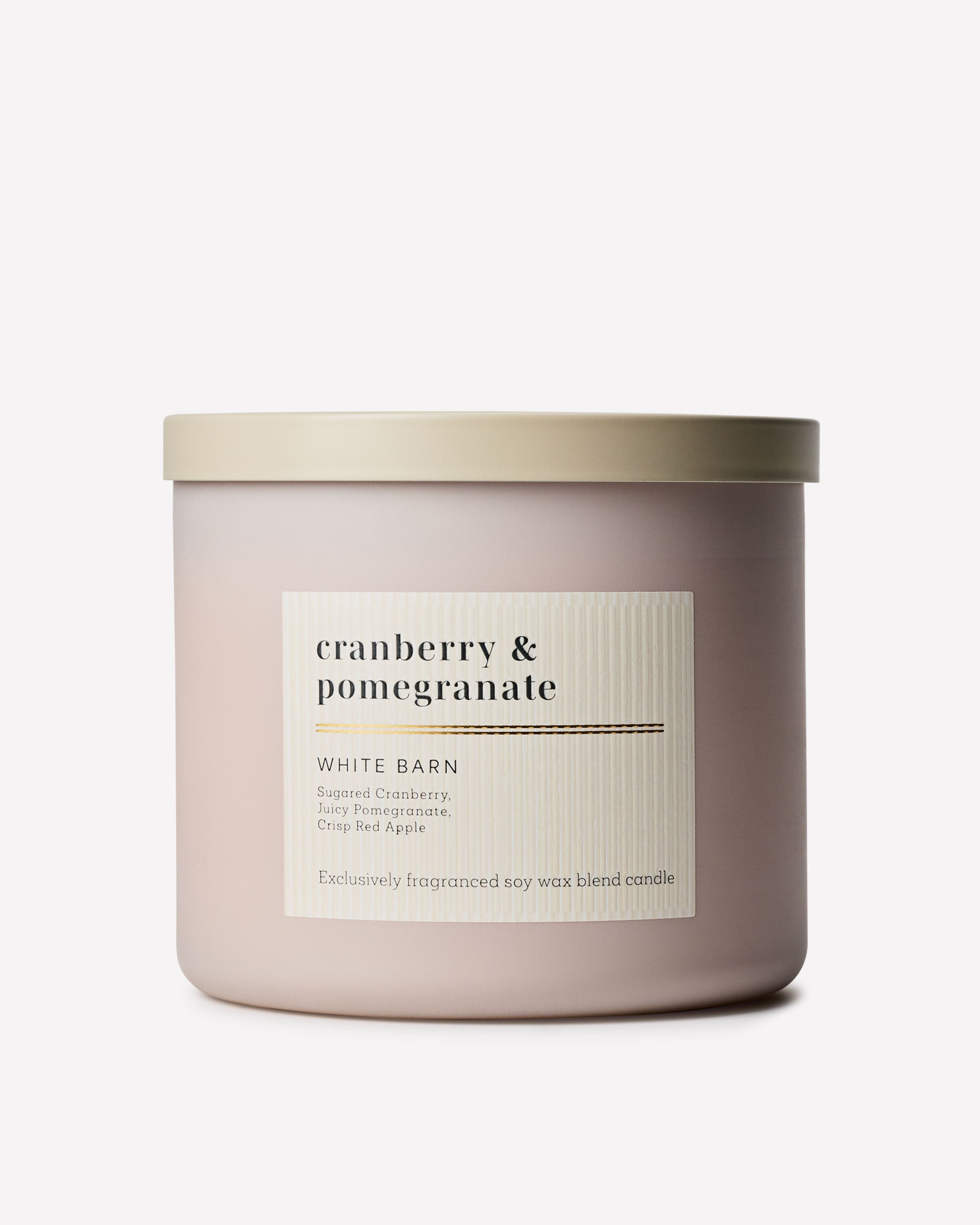 Cranberry & Pomegranate 3-Wick Candle