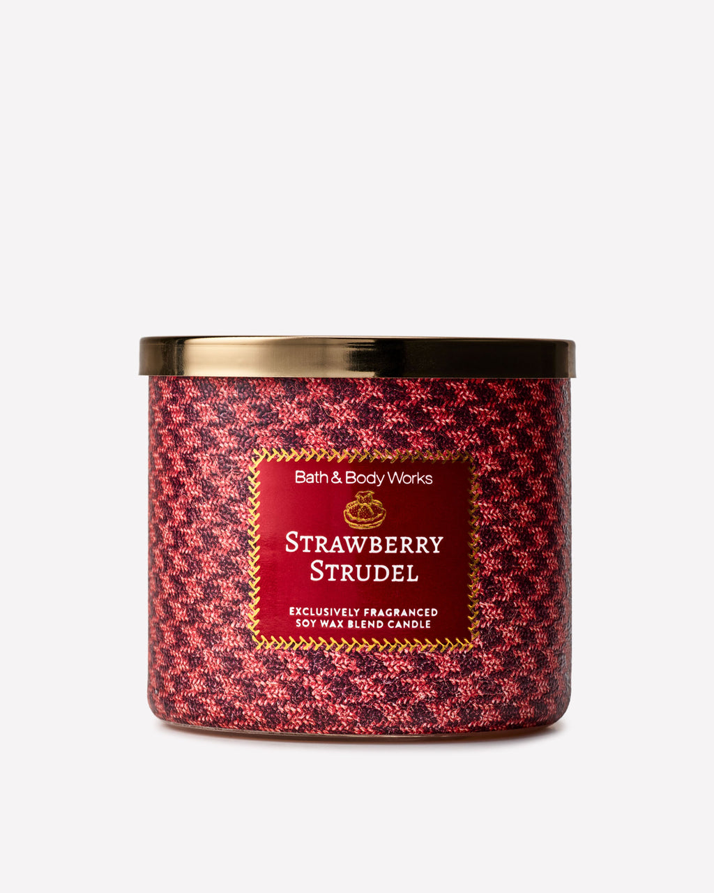 Strawberry Strudel 3-Wick Candle