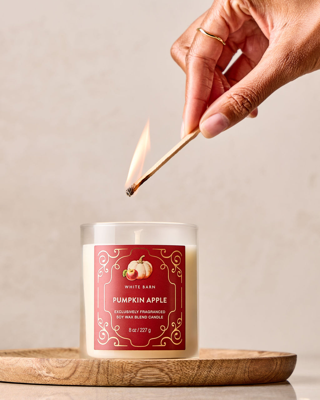 Pumpkin Apple Single Wick Candle